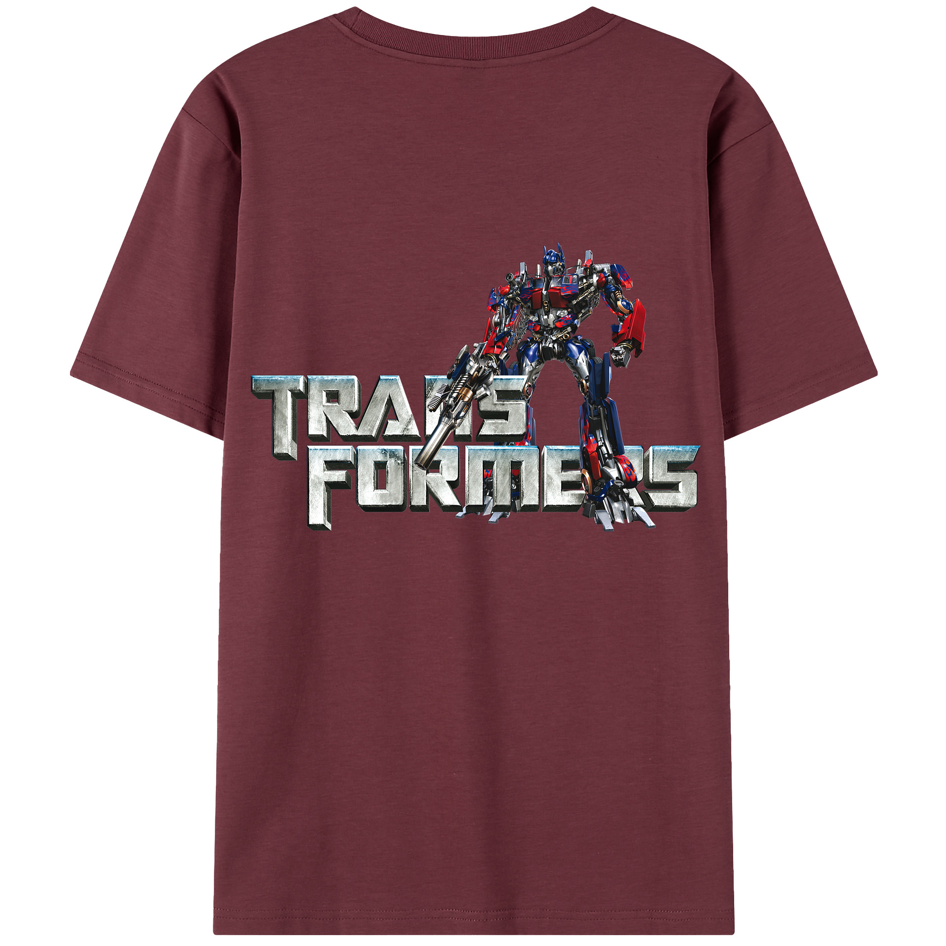 （画像用）  綿100％半袖Tシャツ（背面プリント）